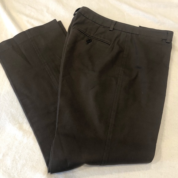 THEORY brown cotton pants - Picture 9 of 9